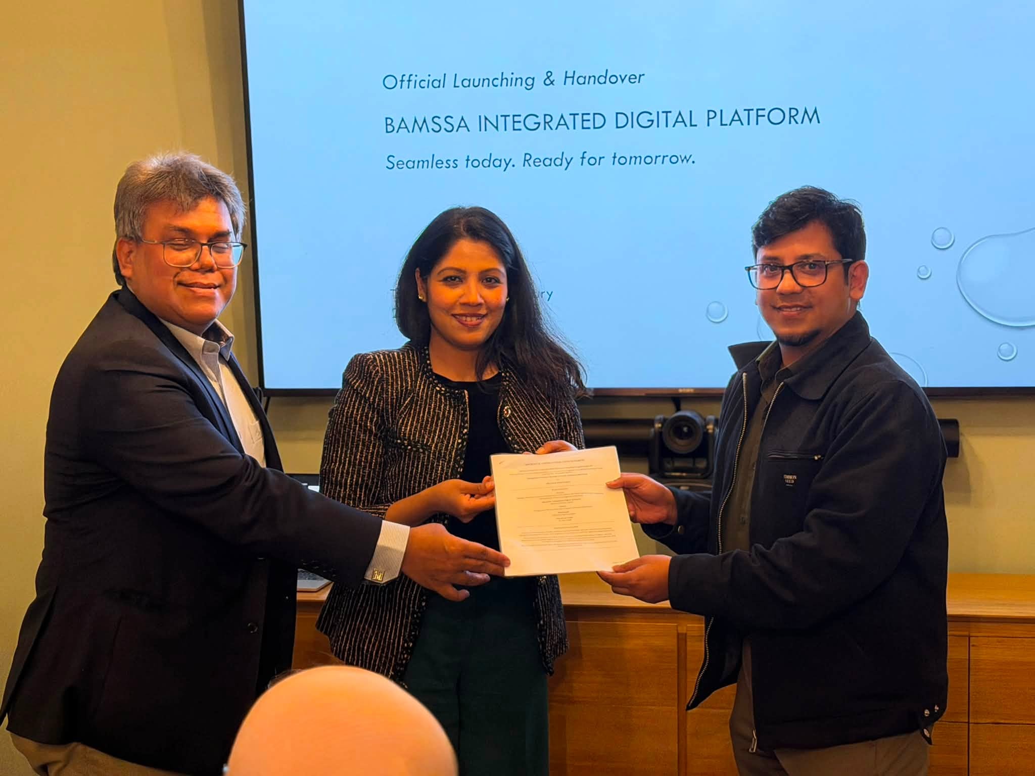 Official Launch & Handover of the BAMSSA Integrated Digital Platform